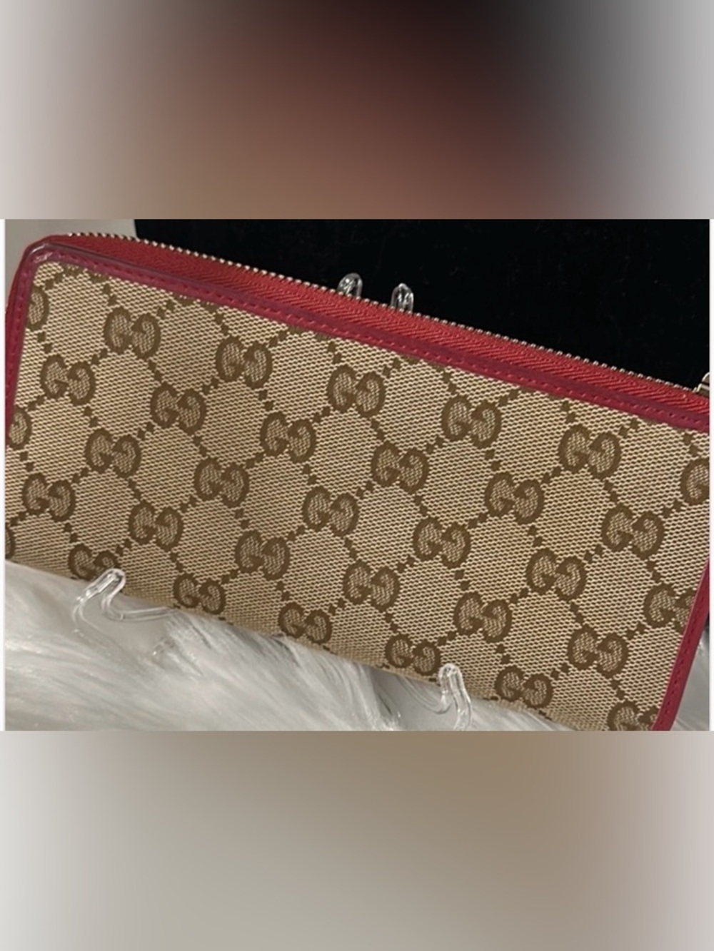EUC - Gucci GG Canvas Continental Wallet - Picture 4 of 7